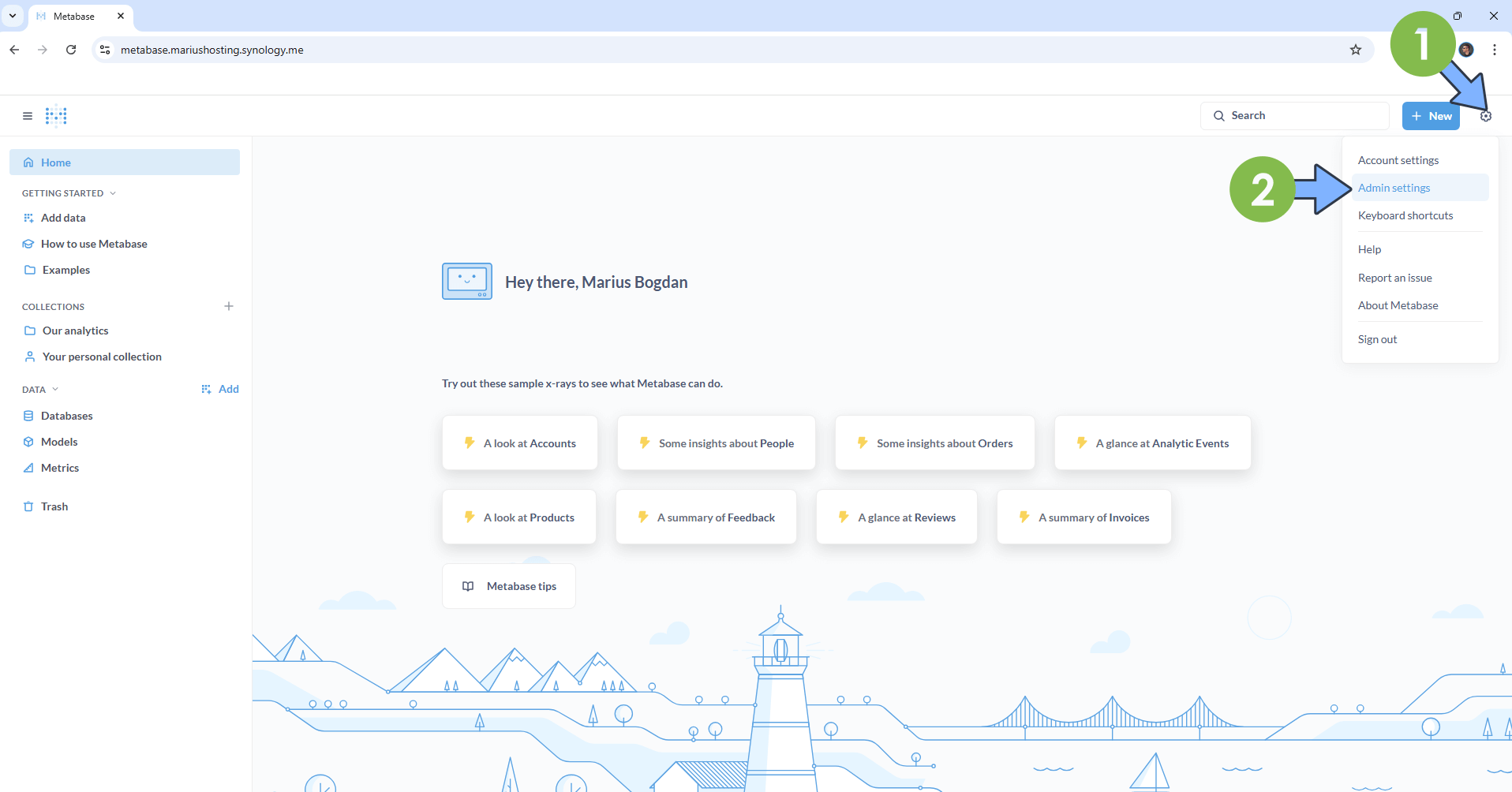 Metabase Synology NAS Set up 17 new 2026