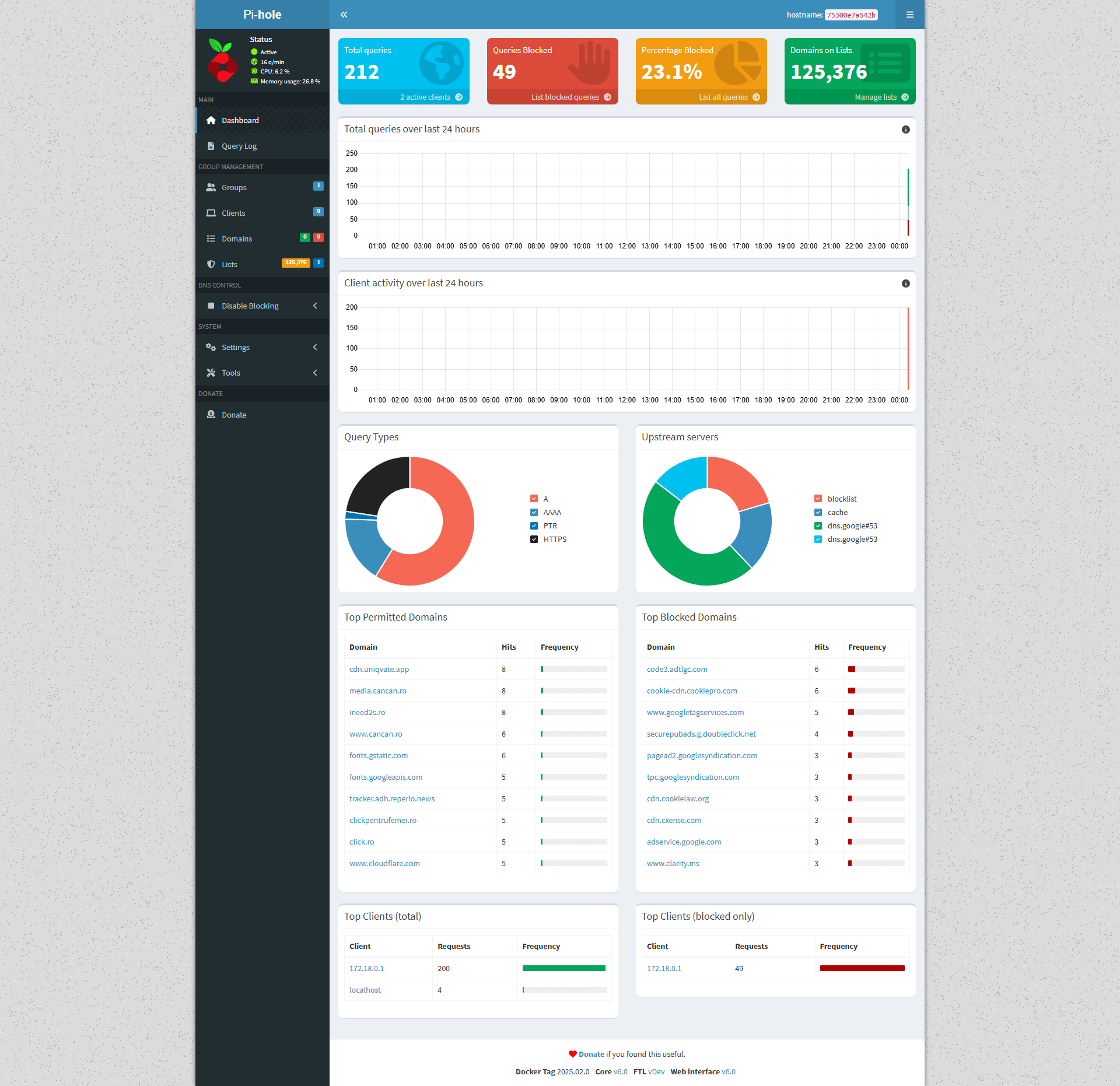 Pi-hole Synology NAS Portainer Set up 7 new 2026