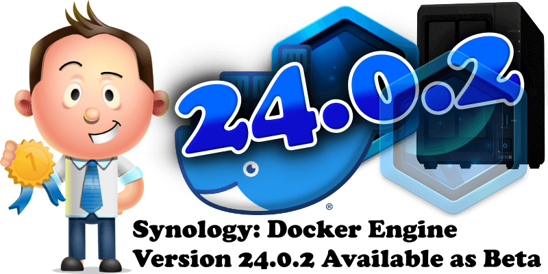 Synology Docker Engine Version 24.0.2 Available as Beta