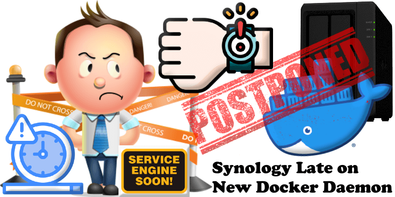 Synology Late on New Docker Daemon