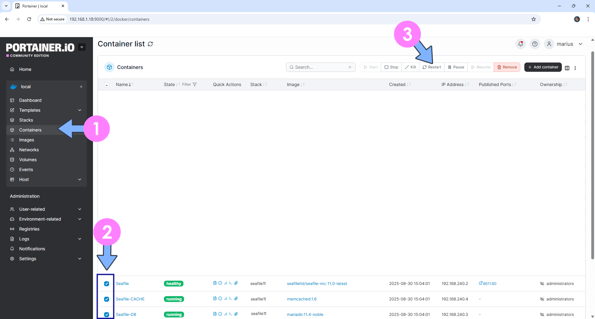 Synology Seafile Permissions 9 new 2029