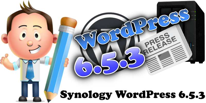 Synology WordPress 6.5.3