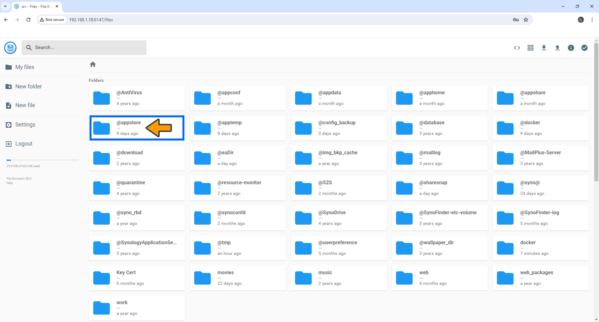 1 Synology Edit PHP Settings in DSM