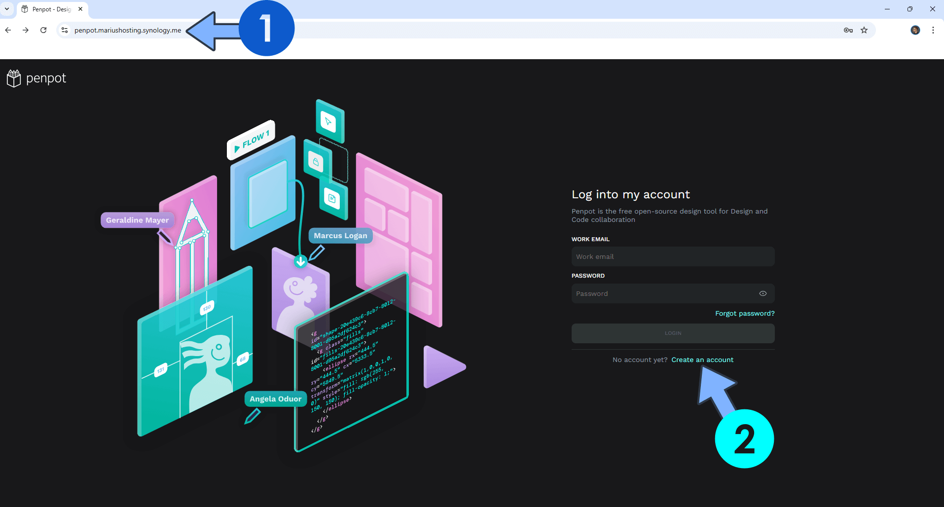 Penpot Synology NAS Set up 15 new 2025