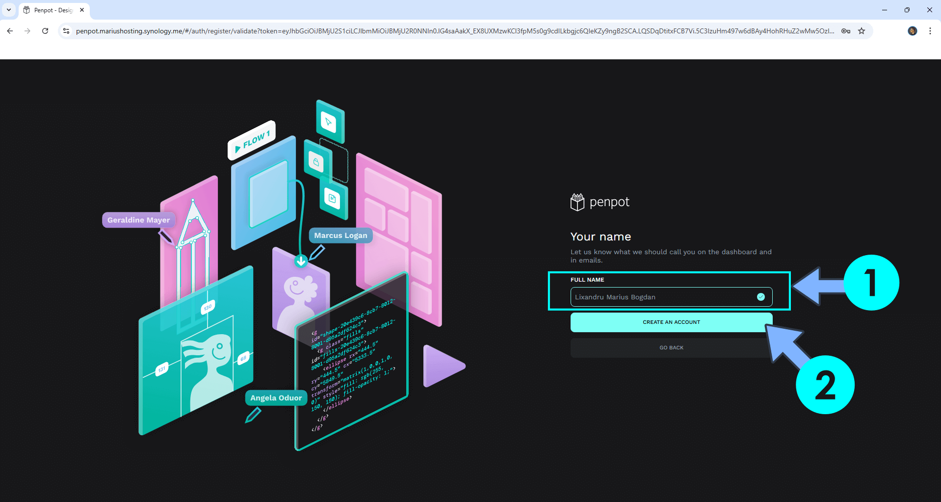 Penpot Synology NAS Set up 17 new 2025