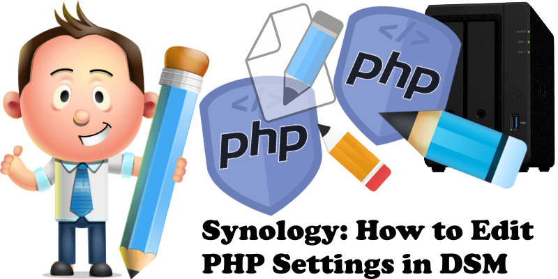 Synology How to Edit PHP Settings in DSM
