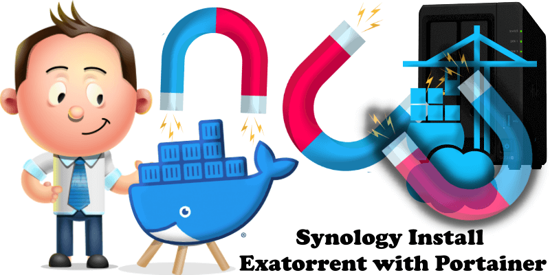 Synology Install Exatorrent with Portainer