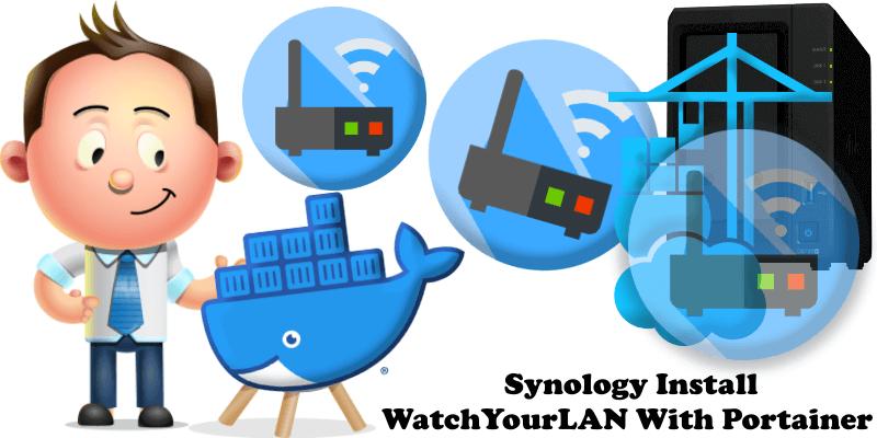 Synology Install WatchYourLAN with Portainer