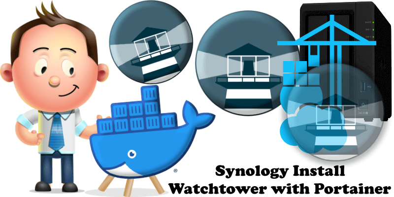 Synology Install Watchtower with Portainer