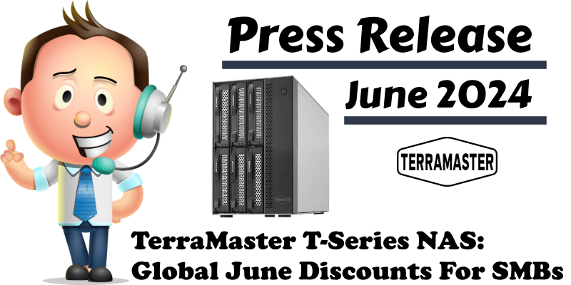 TerraMaster T-Series NAS Global June Discounts For SMBs