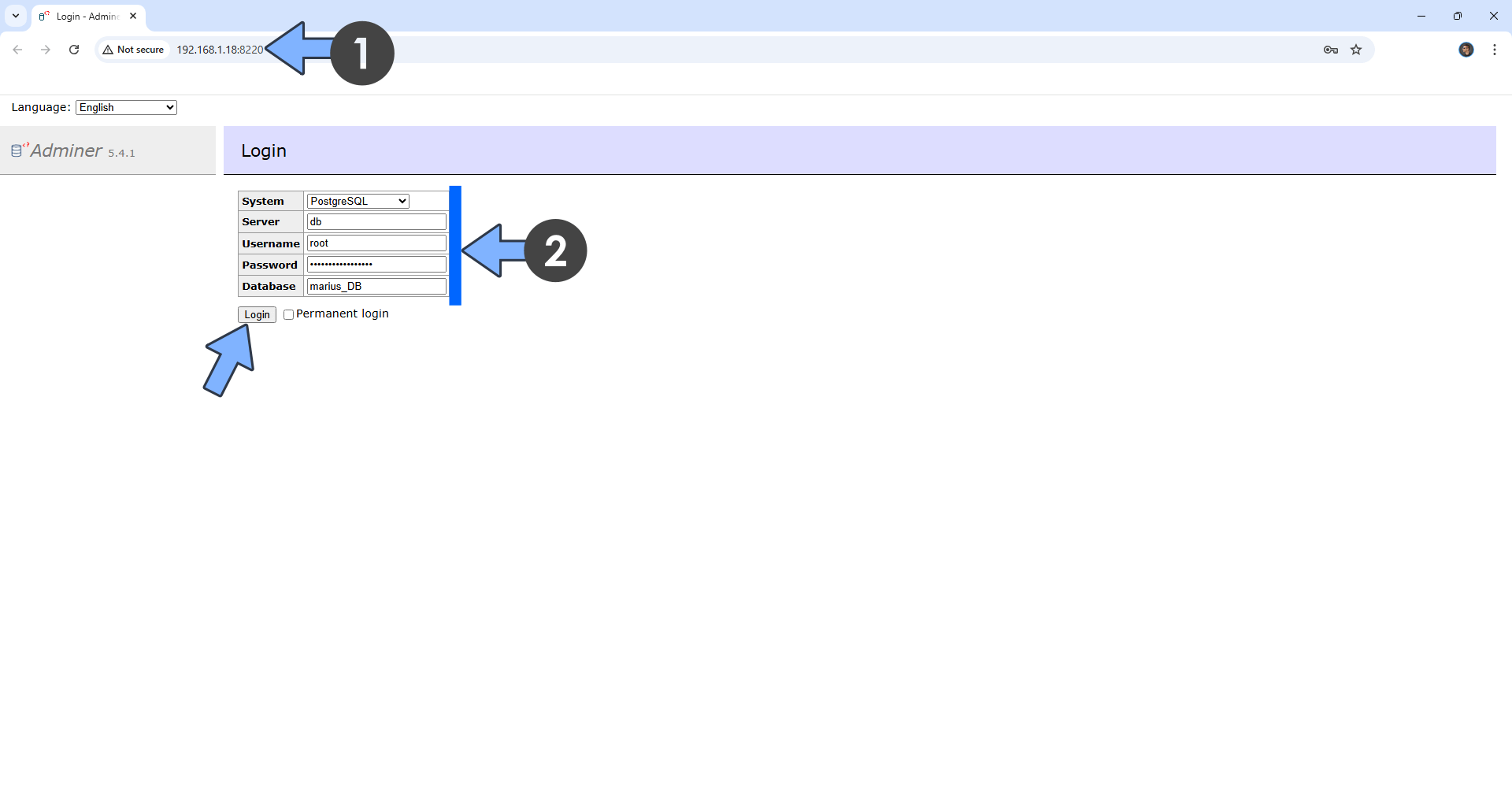 Adminer Synology NAS Set up 4 new 2026