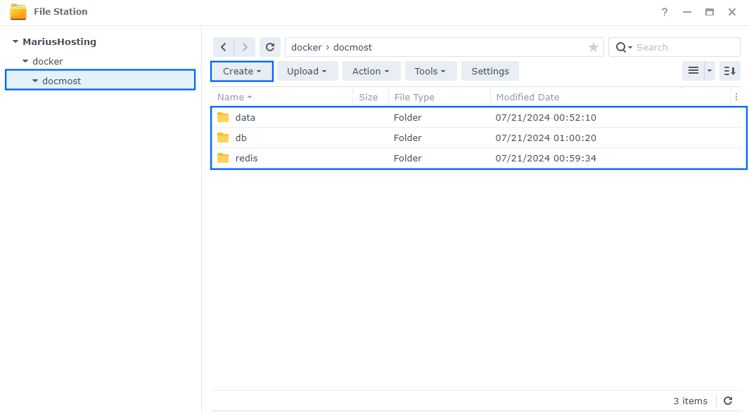 Docmost Synology NAS Set up 7