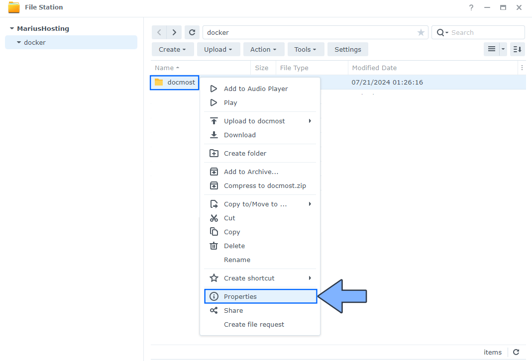 Docmost Synology NAS Set up 8