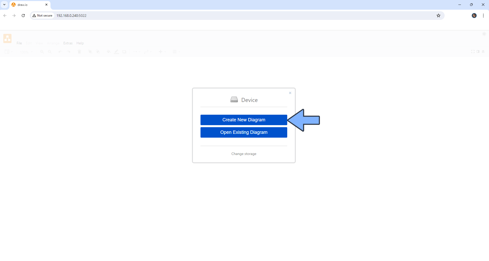 Drawio UGREEN NAS Set up 5