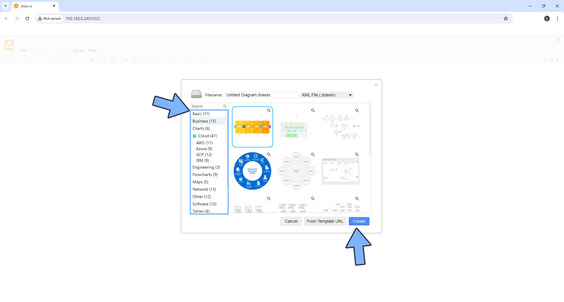 Drawio UGREEN NAS Set up 6