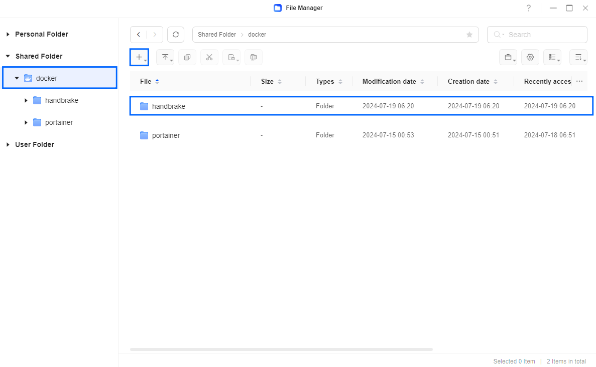 HandBrake UGREEN NAS Set up 1