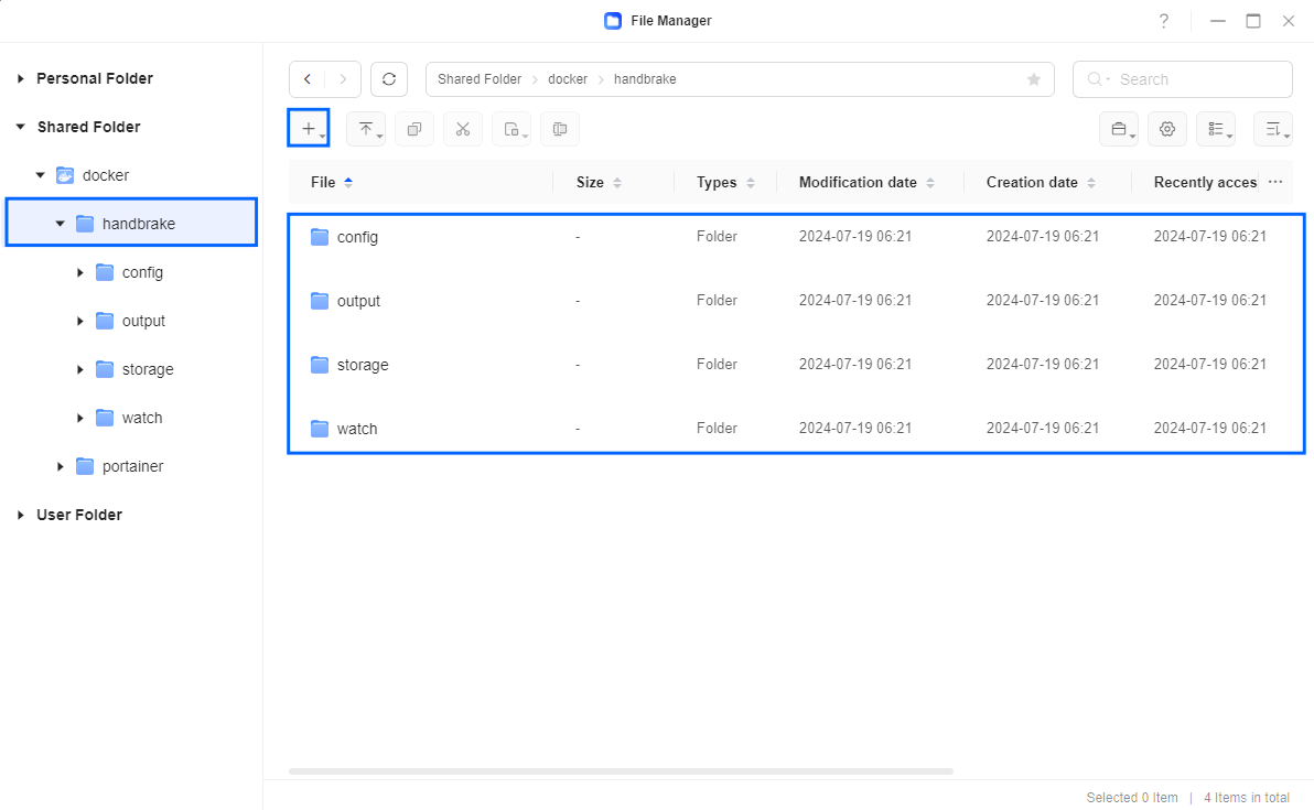 HandBrake UGREEN NAS Set up 2