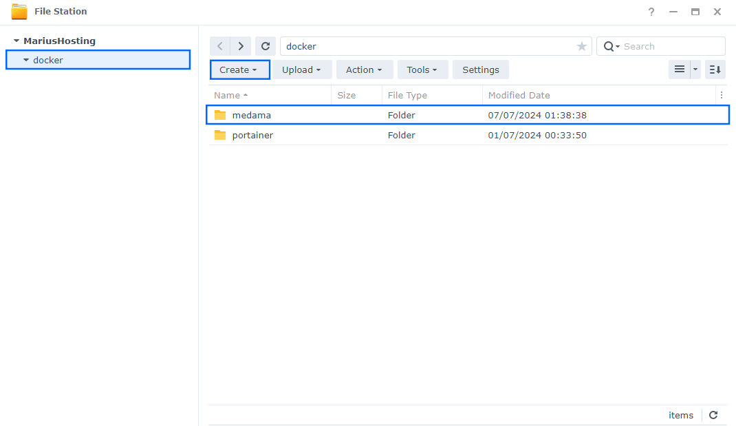 Medama Synology NAS Set up 6