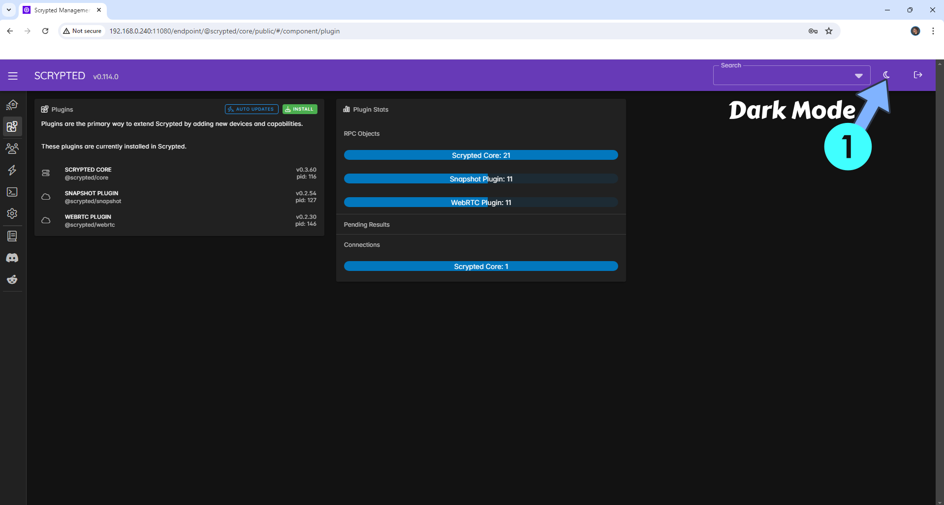 Scrypted UGREEN NAS Set up 7