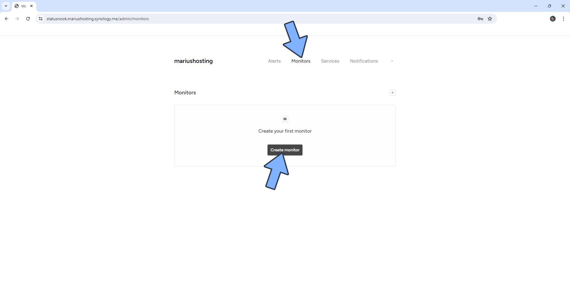 Statusnook Synology NAS Set up 14