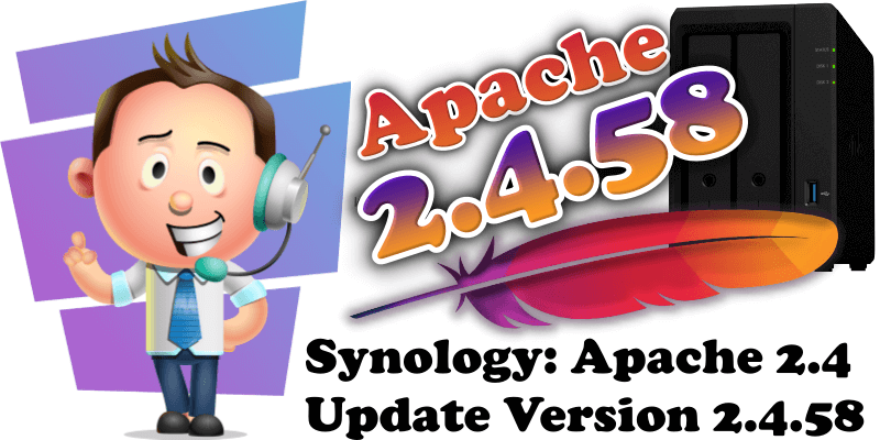 Synology Apache 2.4 Update Version 2.4.58