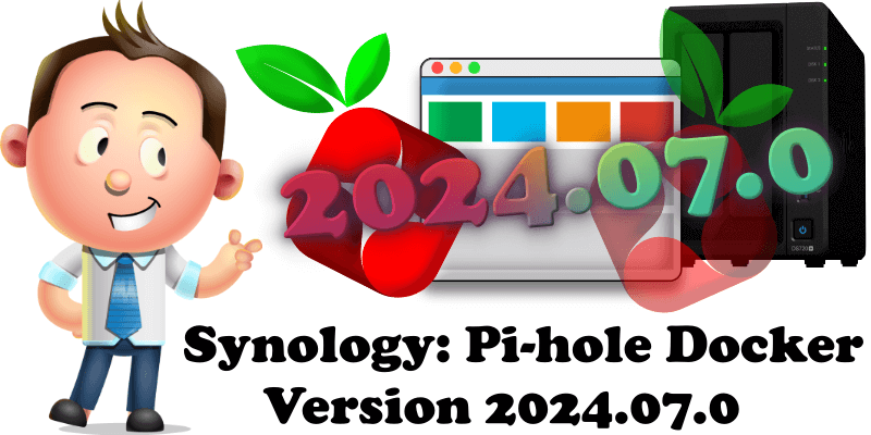 Synology Pi-hole Docker Version 2024.07.0