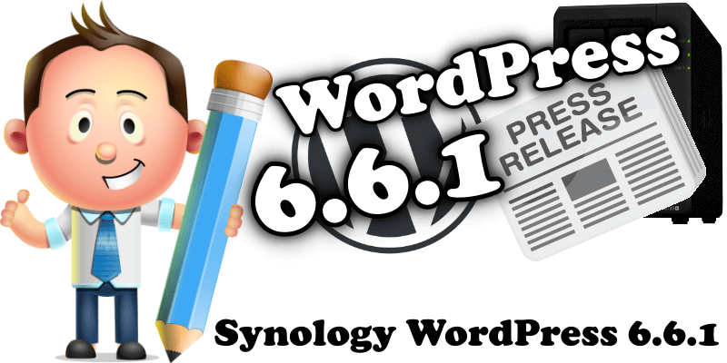 Synology WordPress 6.6.1