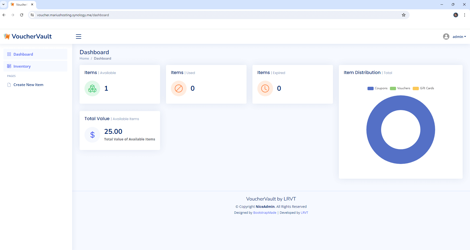 VoucherVault Synology NAS Set up 22