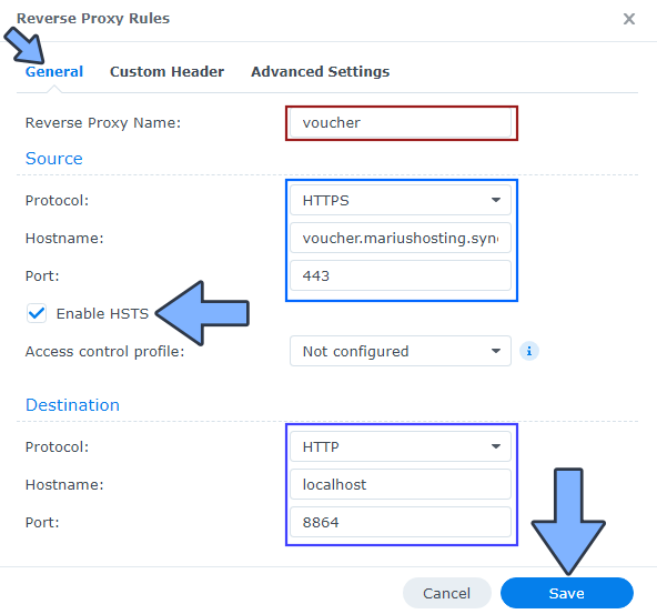 VoucherVault Synology NAS Set up 3