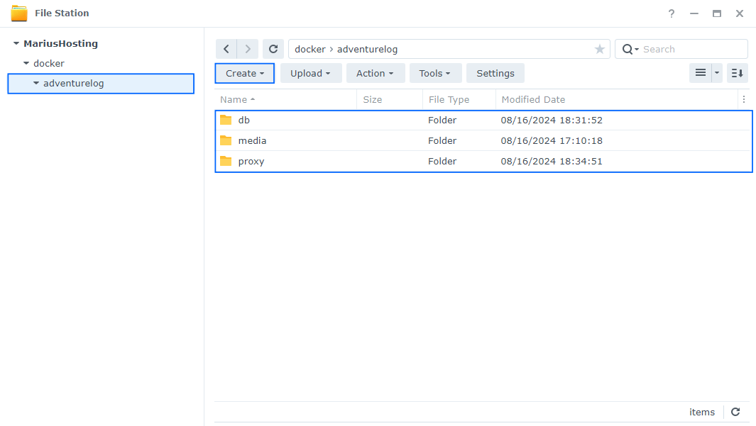 AdventureLog Synology NAS Set up 10