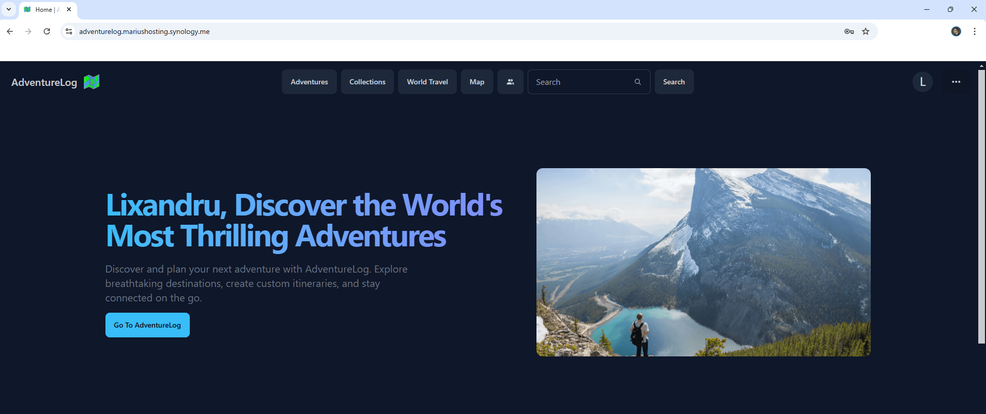 AdventureLog Synology Update 2025 6