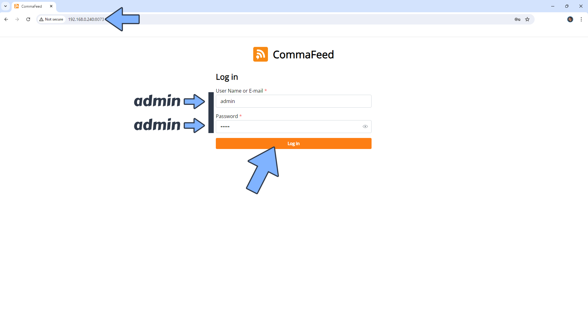 CommaFeed UGREEN NAS Portainer Set up 6