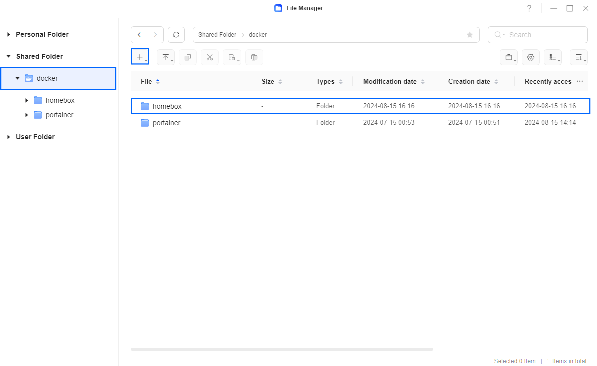 Homebox UGREEN NAS Portainer Set up 1