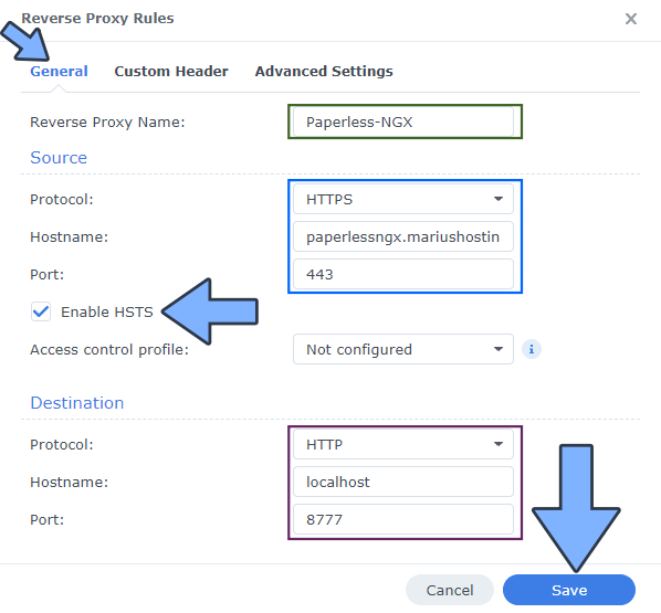 Paperless-NGX on Your Synology NAS With MariaDB STEP 3