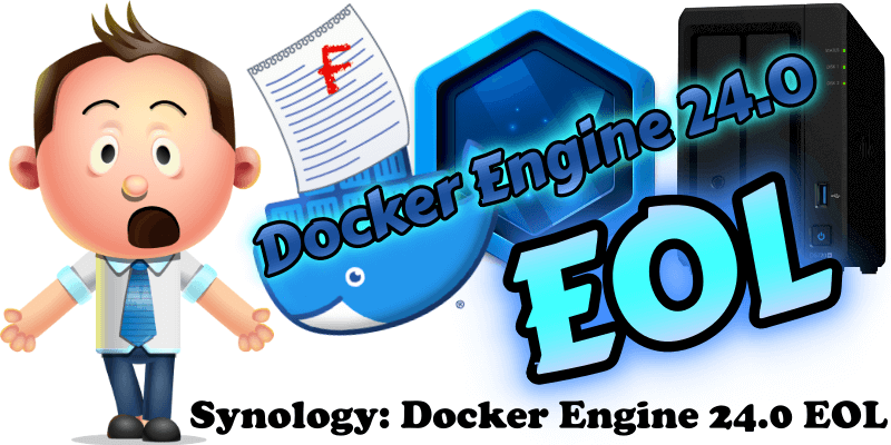 Synology Docker Engine 24.0 EOL