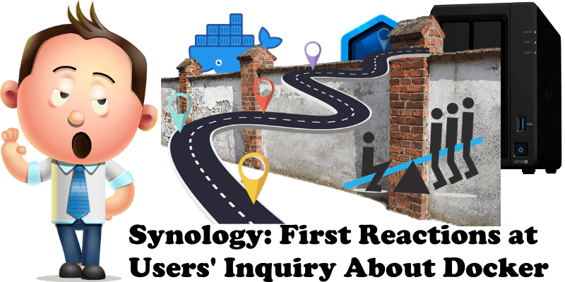 Synology First Reactions at Users' Inquiry About Docker