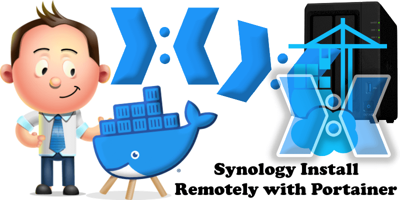 Synology Install Remotely with Portainer