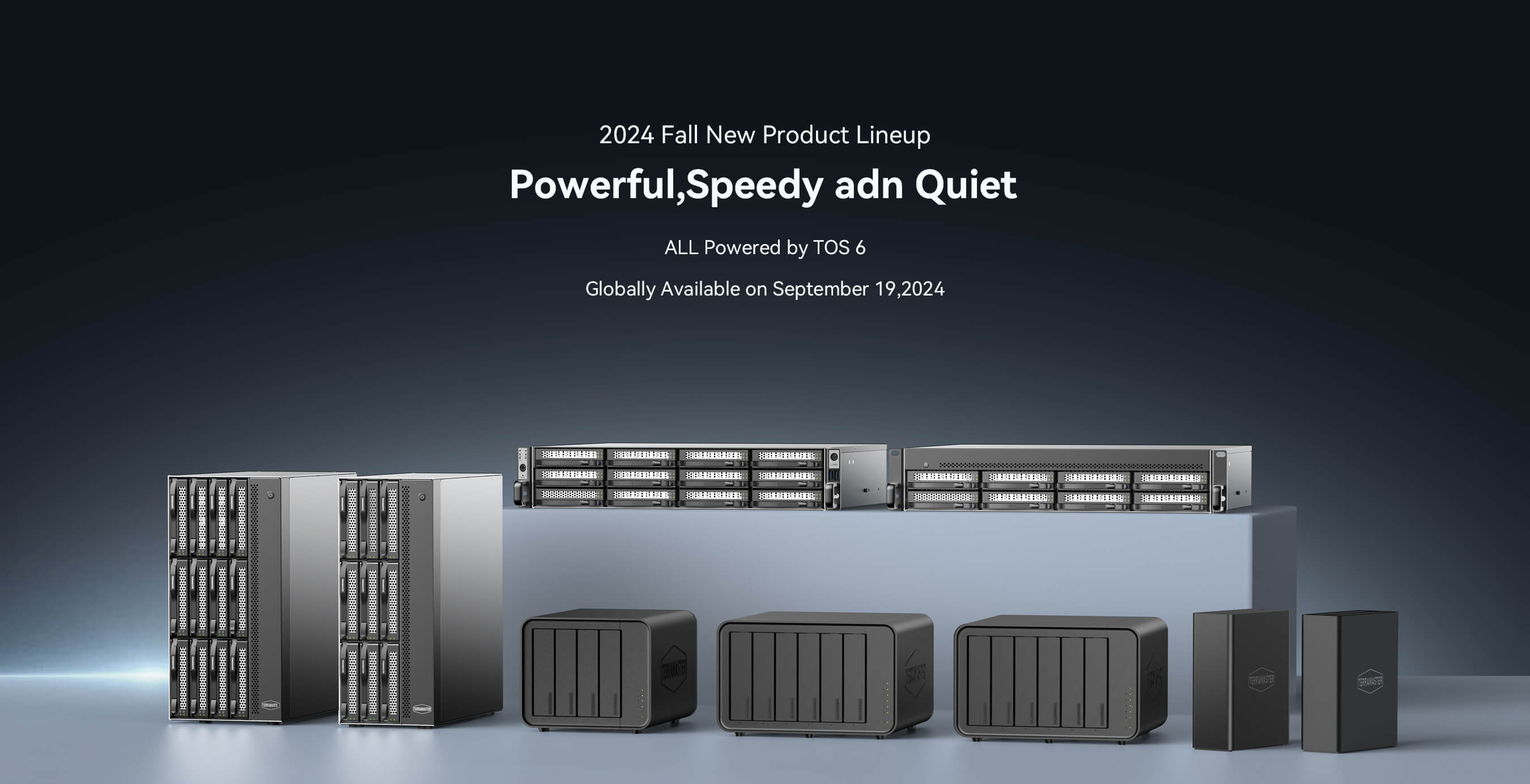 1 TerraMaster Unveils 9 New NAS Models with TOS 6 OS System