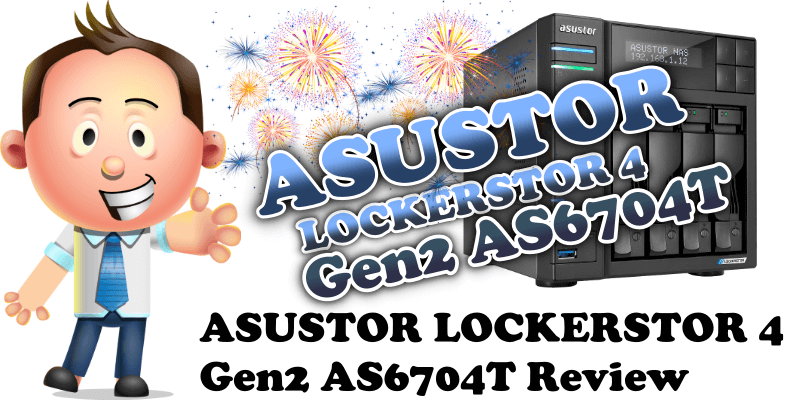 ASUSTOR LOCKERSTOR 4 Gen2 AS6704T Review