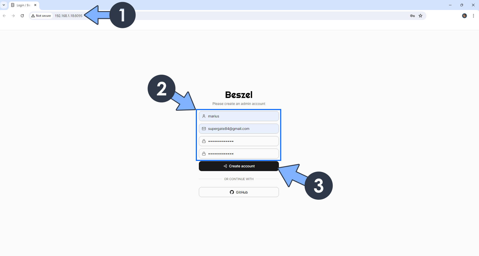 Beszel UGREEN NAS Set up 5