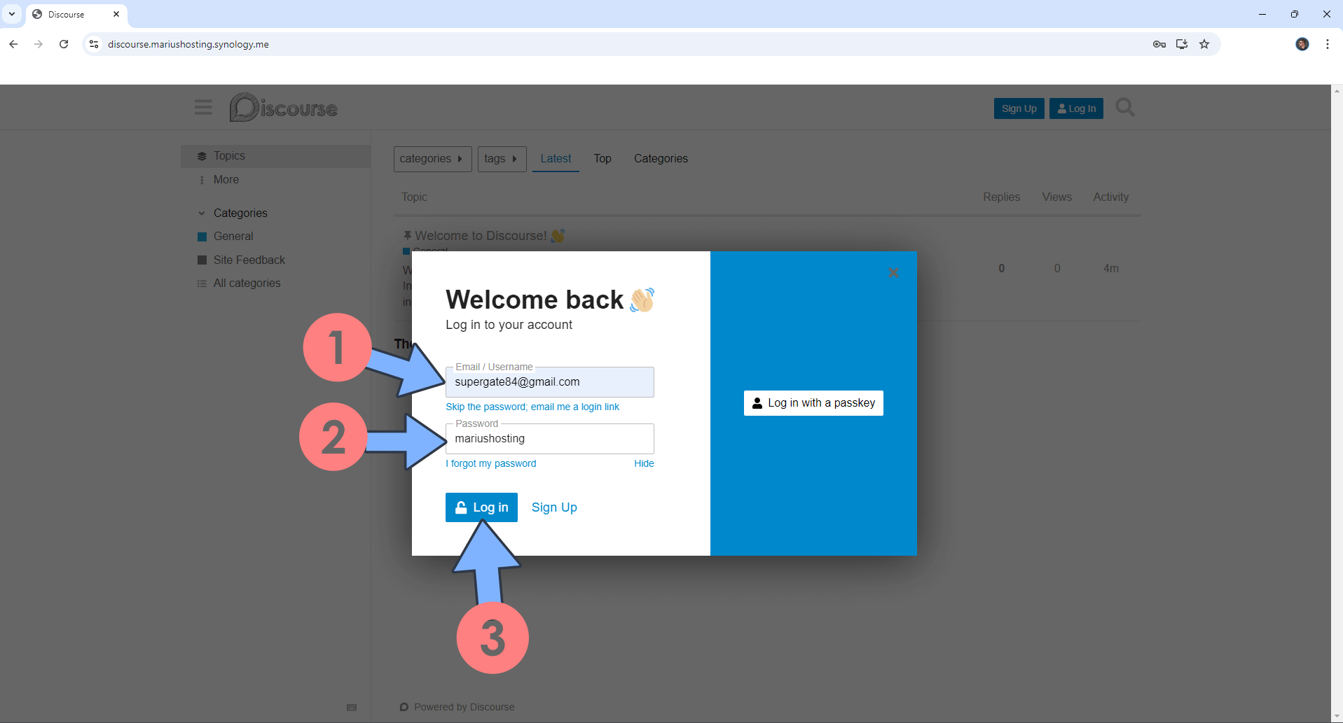 Discourse Synology NAS Set up 17