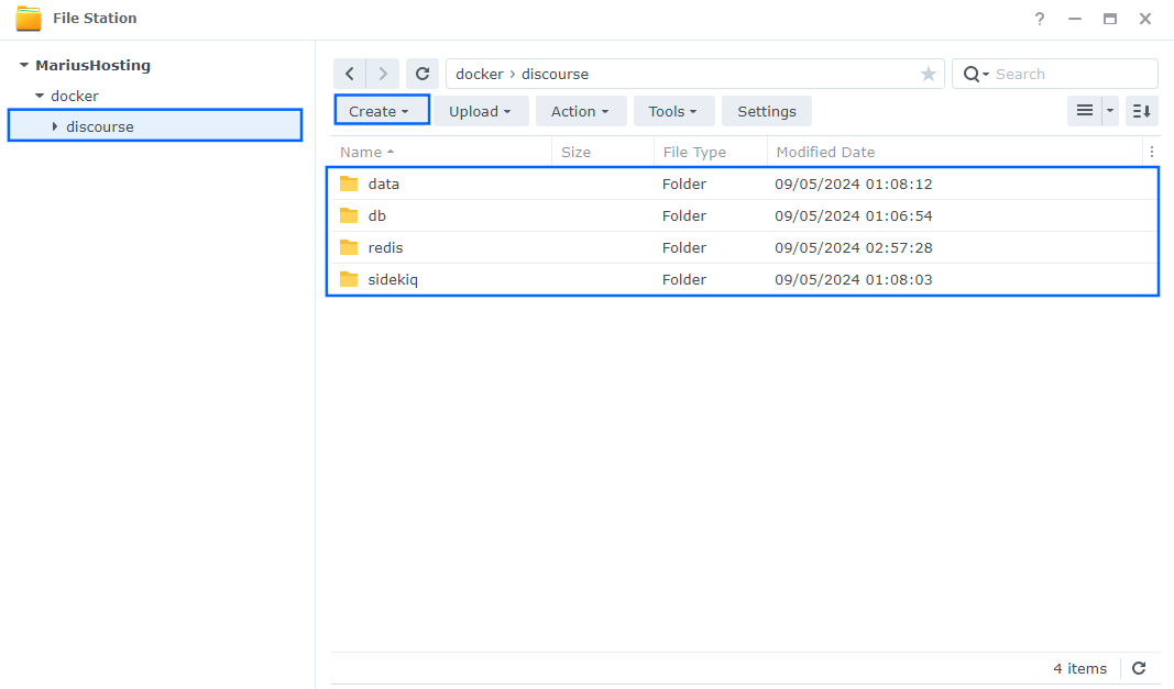 Discourse Synology NAS Set up 7