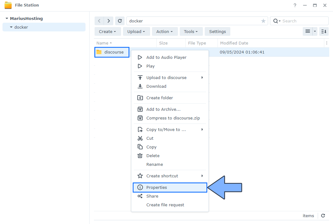 Discourse Synology NAS Set up 8