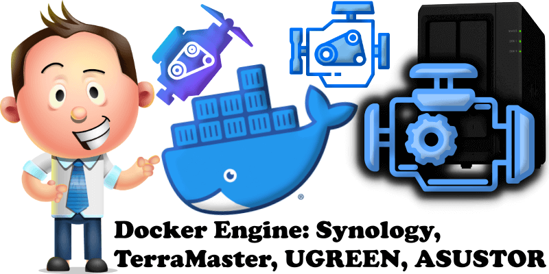 Docker Engine Synology, TerraMaster, UGREEN, ASUSTOR