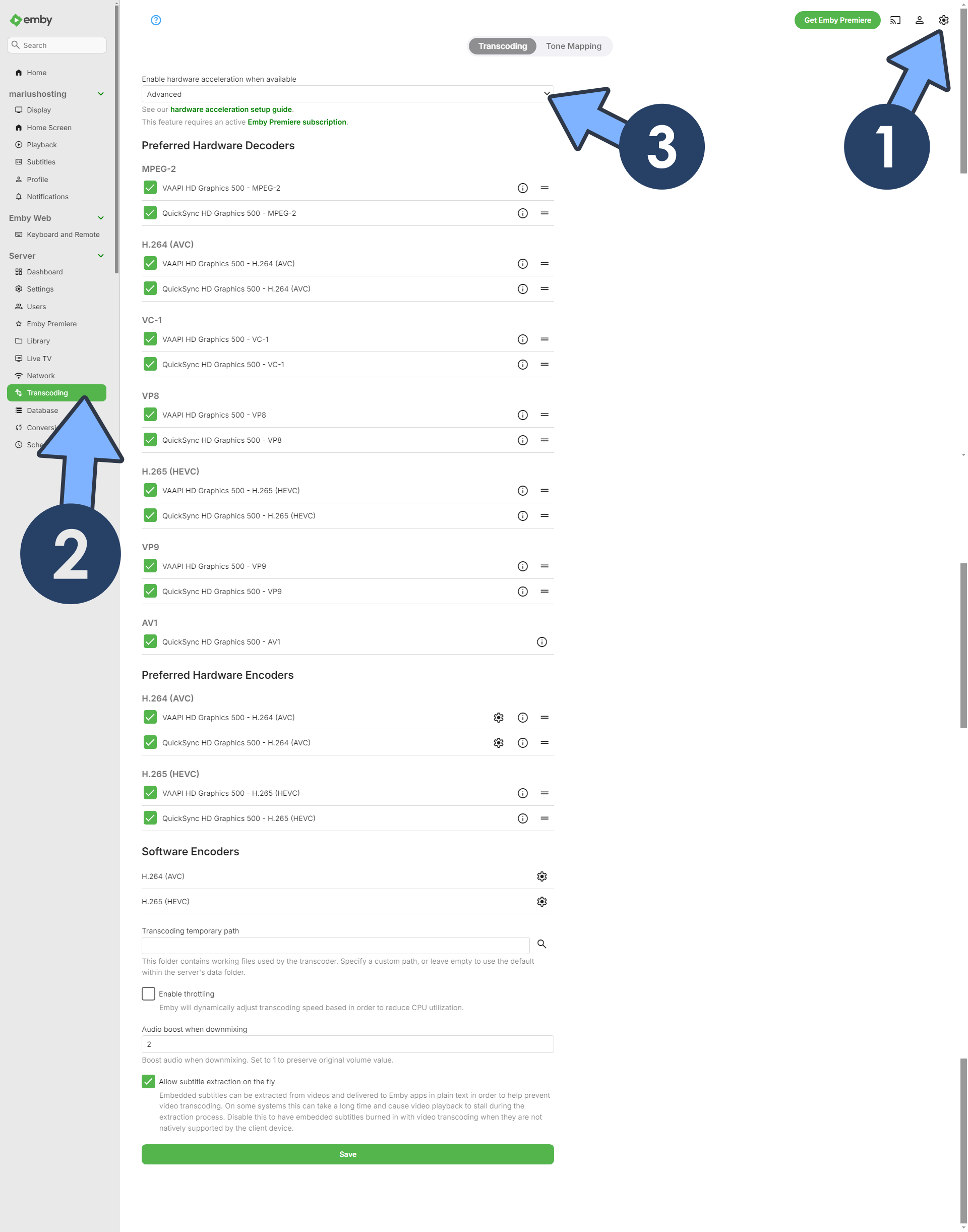 Emby Hardware Transcoding Synology NAS Set up 19 new 2026