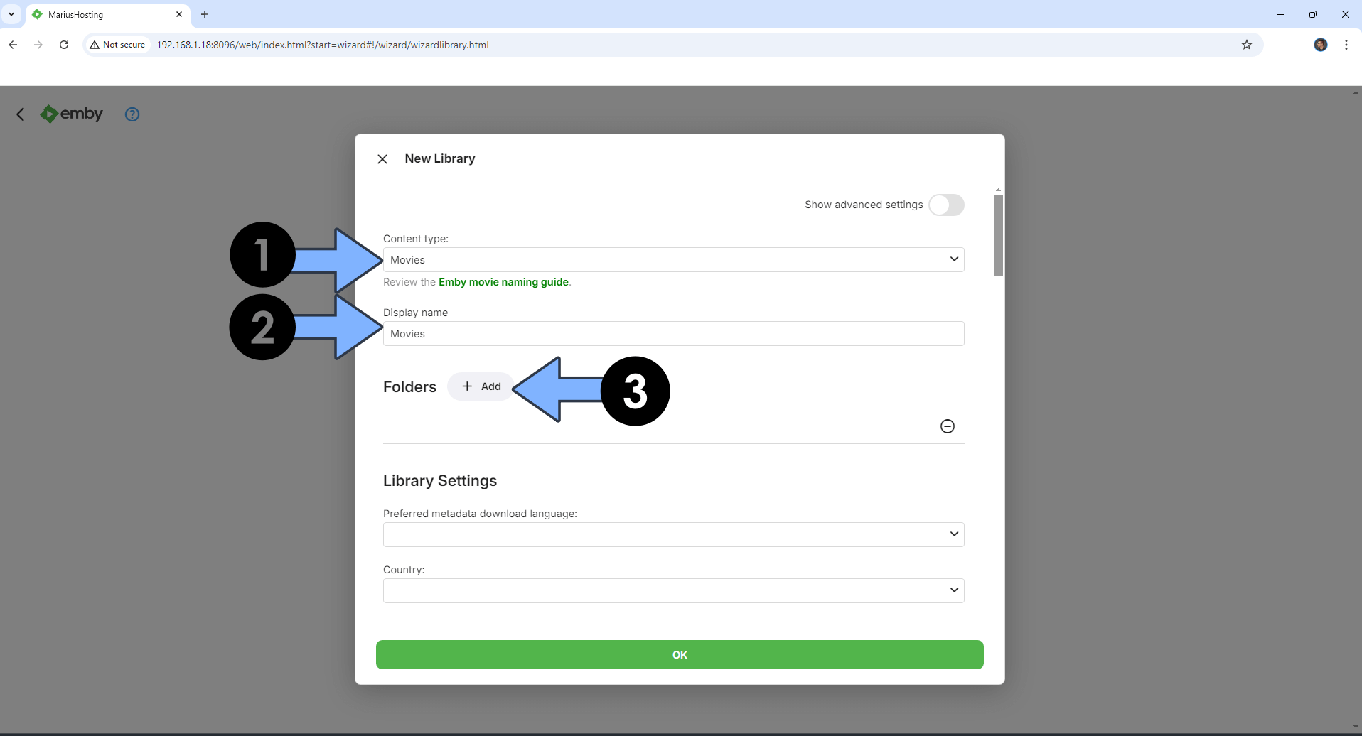 Emby Hardware Transcoding Synology NAS Set up 9