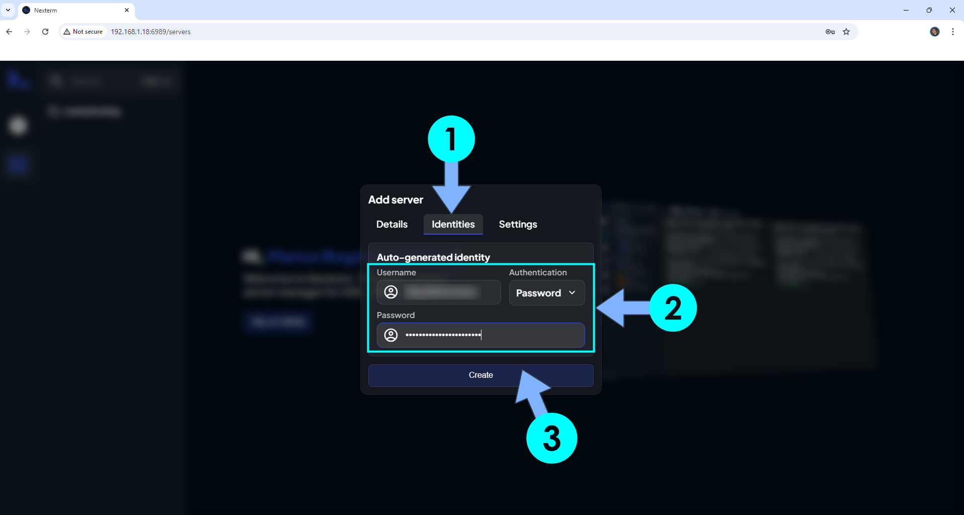 Nexterm Synology NAS Set up 10