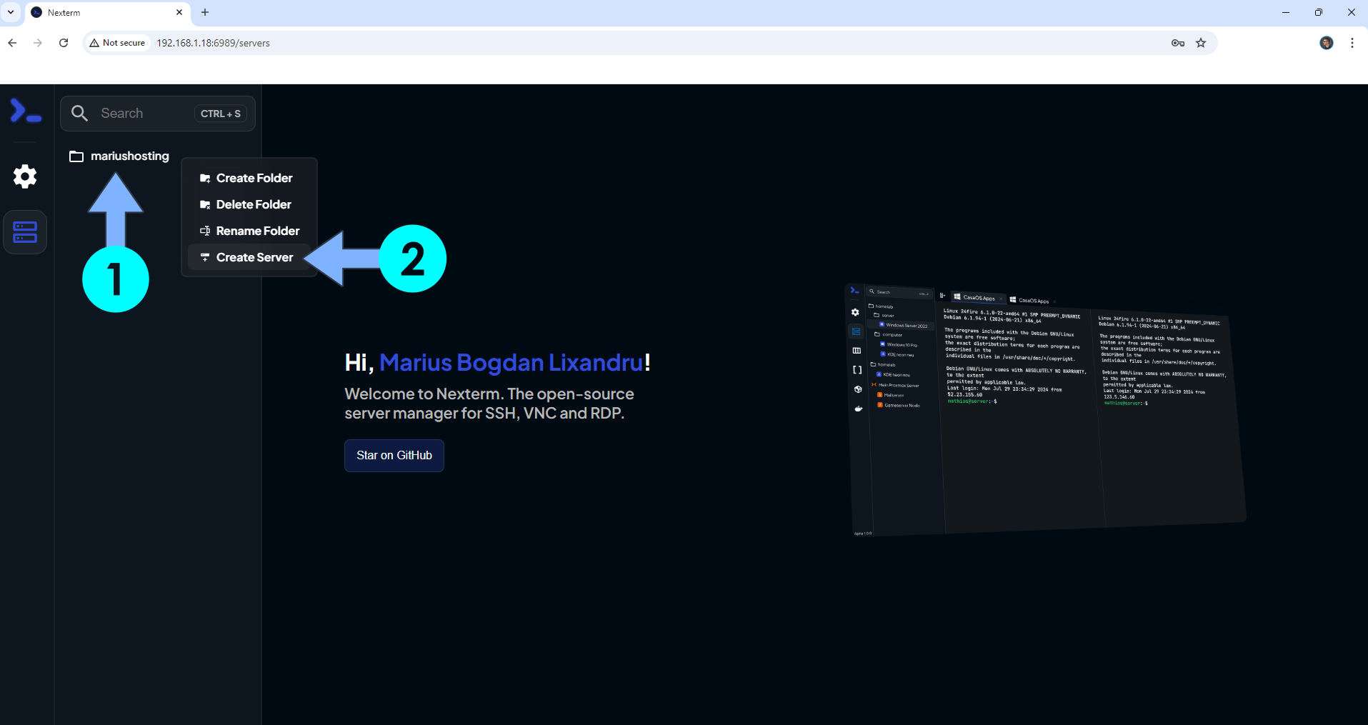 Nexterm Synology NAS Set up 8