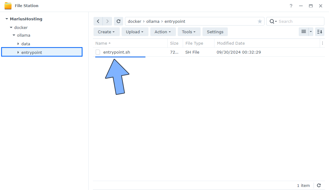 Ollama Synology NAS Set up 8