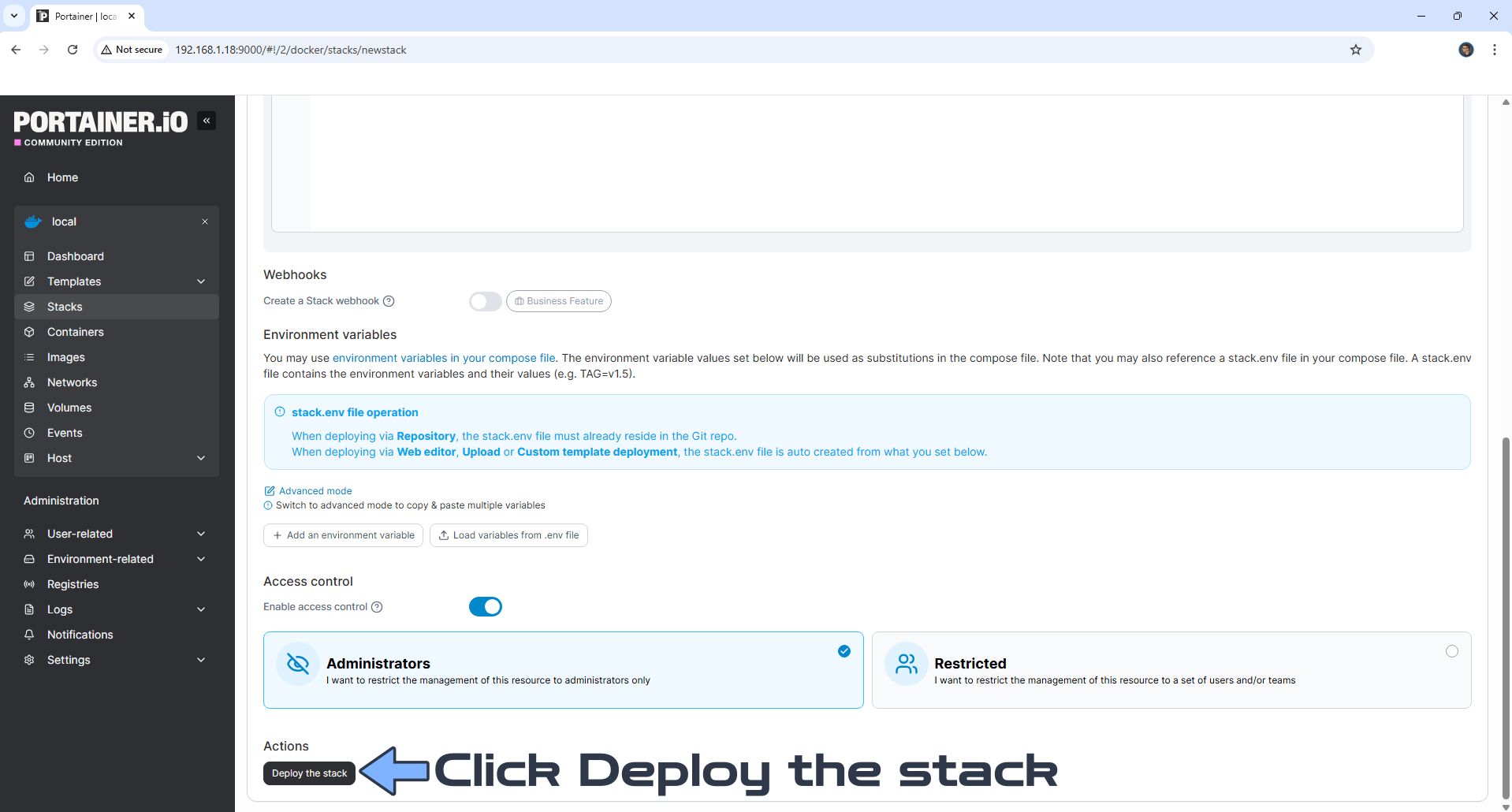Rustpad Synology NAS Set up 2 new 2026